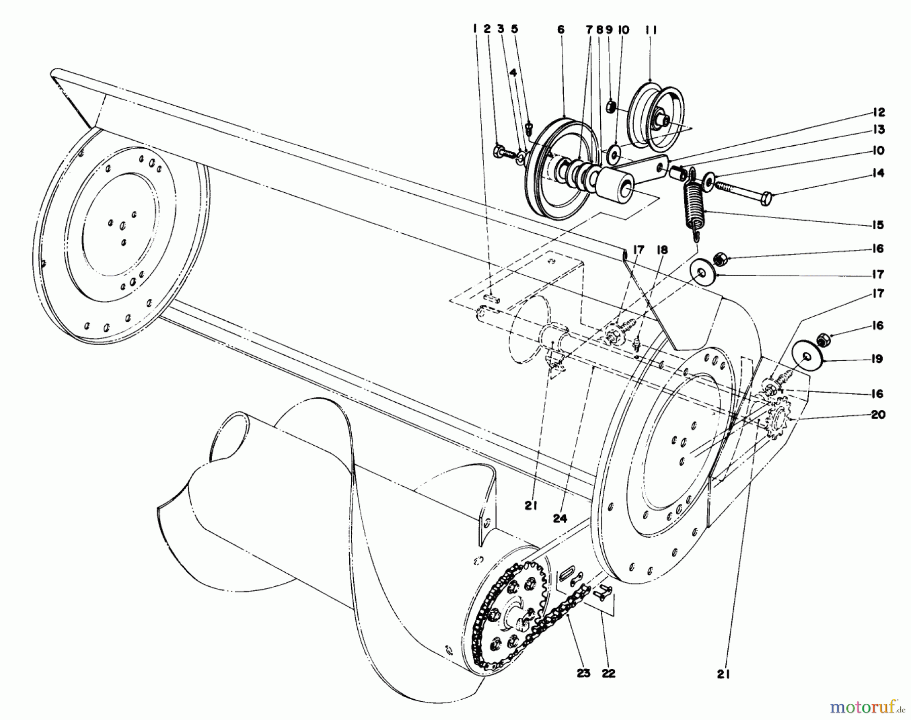 Toro Neu Mowers, Lawn & Garden Tractor Seite 1 57356 (11-42) - Toro 11-42 Lawn Tractor, 1983 (3000001-3999999) 36