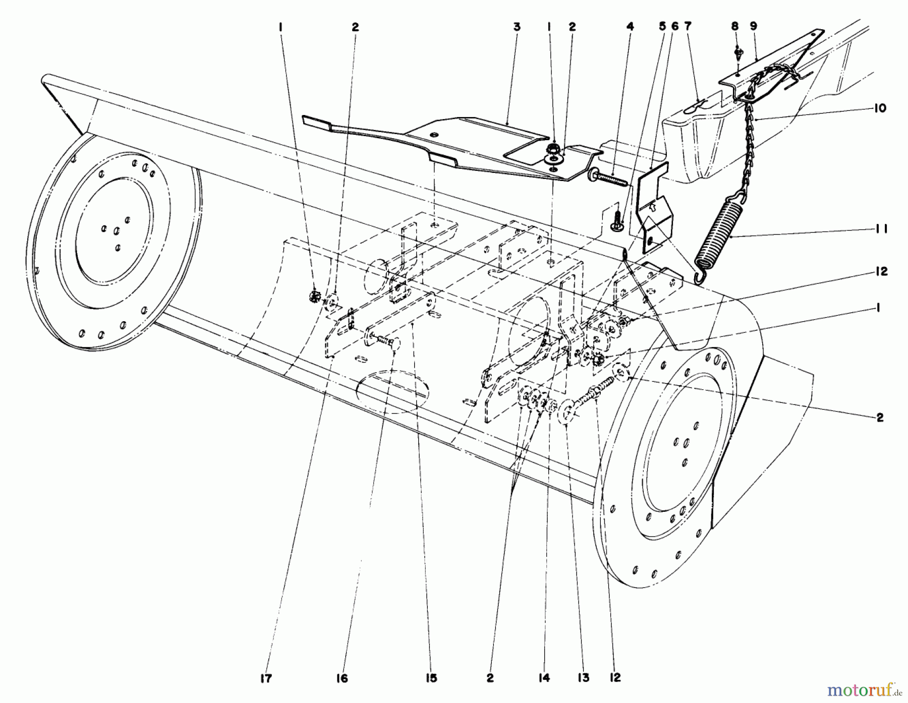 Toro Neu Mowers, Lawn & Garden Tractor Seite 1 57356 (11-42) - Toro 11-42 Lawn Tractor, 1983 (3000001-3999999) 36