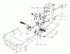 Toro 57356 (11-42) - 11-42 Lawn Tractor, 1984 (4000001-4999999) Ersatzteile BRAKE & CLUTCH PEDAL ASSEMBLY