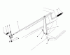 Toro 57356 (11-42) - 11-42 Lawn Tractor, 1984 (4000001-4999999) Ersatzteile CHUTE CONTROL ASSEMBLY 36" SNOWTHROWER ATTACHMENT MODEL NO. 59160 (OPTIONAL)