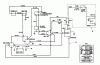 Toro 57356 (11-42) - 11-42 Lawn Tractor, 1984 (4000001-4999999) Ersatzteile ELECTRICAL DIAGRAM