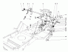 Toro 57356 (11-42) - 11-42 Lawn Tractor, 1984 (4000001-4999999) Ersatzteile SHIFT & CLUTCH ASSEMBLY
