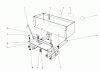 Toro 57356 (11-42) - 11-42 Lawn Tractor, 1984 (4000001-4999999) Ersatzteile WEIGHT BOX ASSEMBLY MODEL NO. 59138 (OPTIONAL)