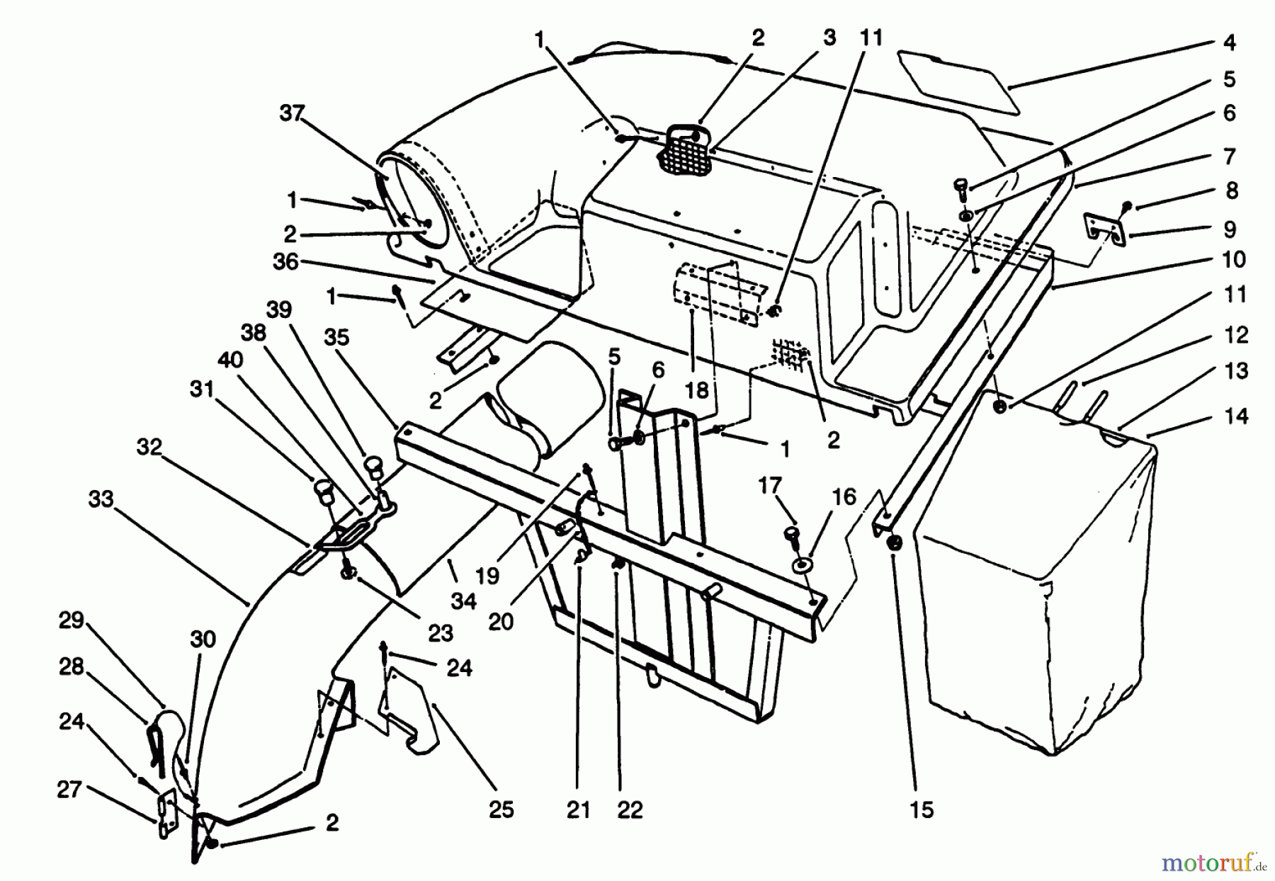 Toro Neu Accessories, Mower 59184 - Toro 32