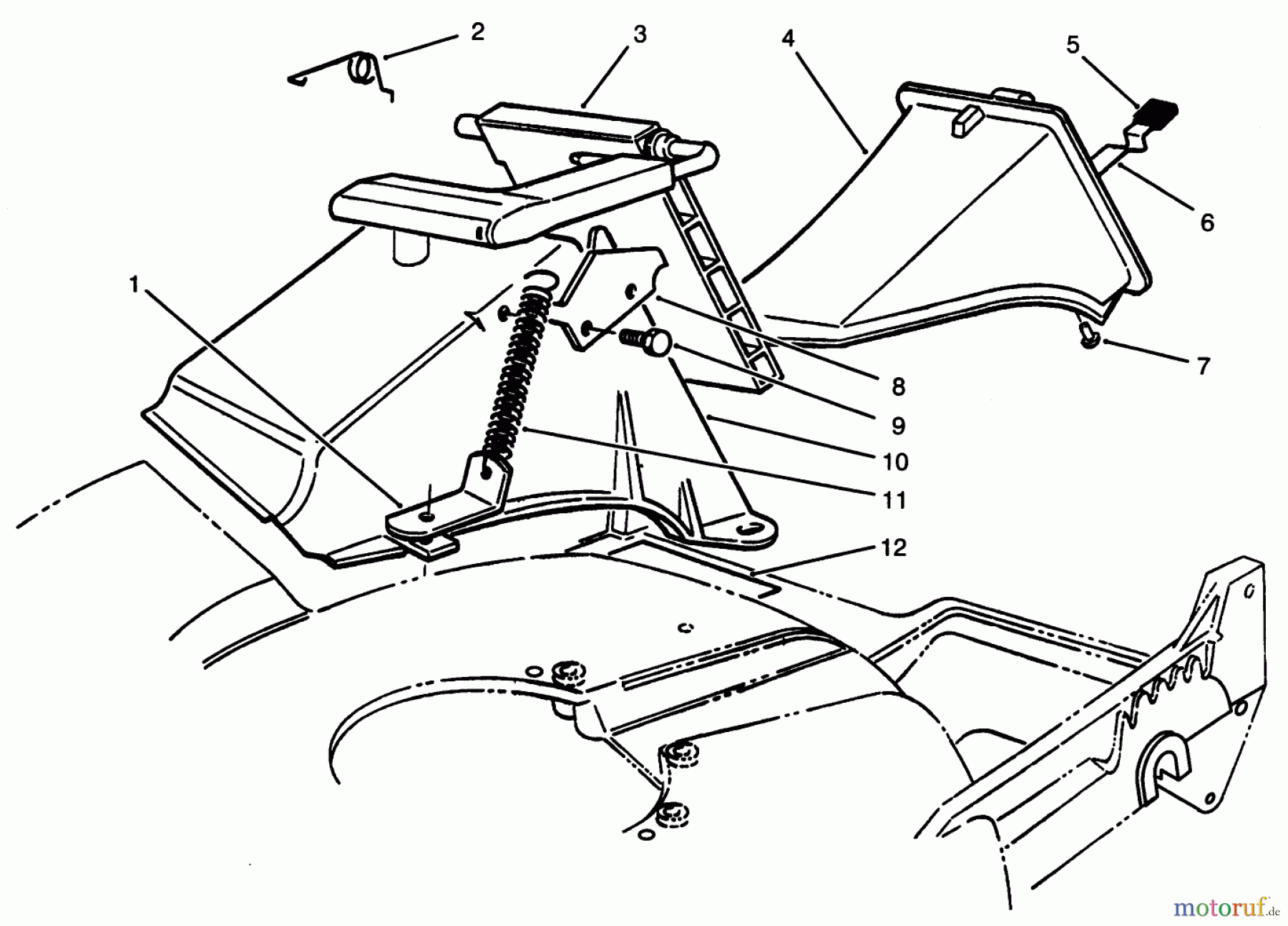  Toro Neu Accessories, Mower 59192 - Toro Rear Bag Kit, 21