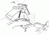 Toro 59194 - Rear Bag Kit, 21" HP Recycler Mower Ersatzteile DISCHARGE TUNNEL ASSEMBLY