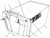 Toro 59195 - Rear Bag Kit, 21" SP Recycler 3 Mower Ersatzteile BAG ASSEMBLY