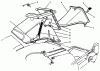 Toro 59195 - Rear Bag Kit, 21" SP Recycler 3 Mower Ersatzteile DISCHARGE TUNNEL & PLUG ASSEMBLY
