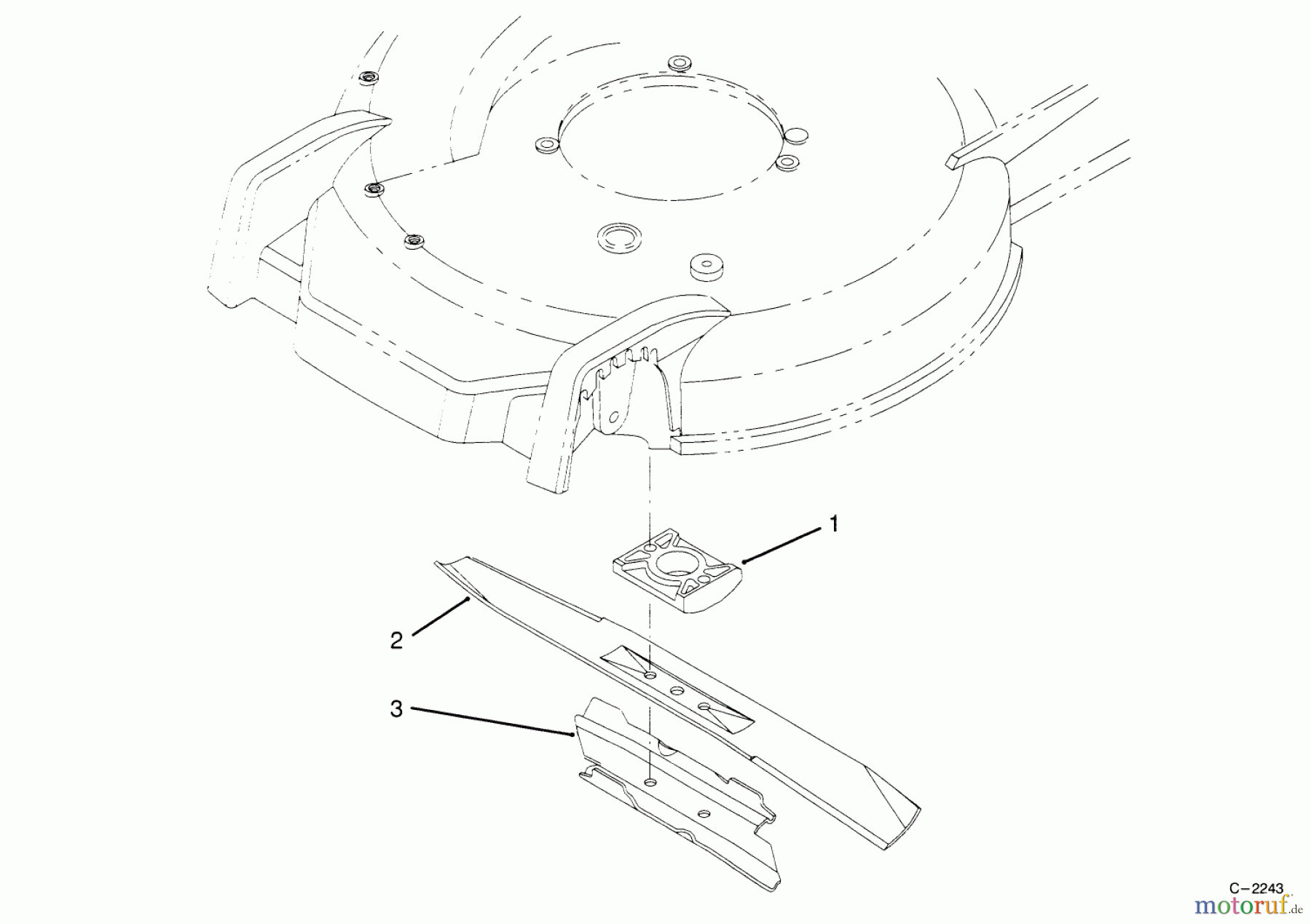 Toro Neu Accessories, Mower 59201 - Toro Blade Update, 21