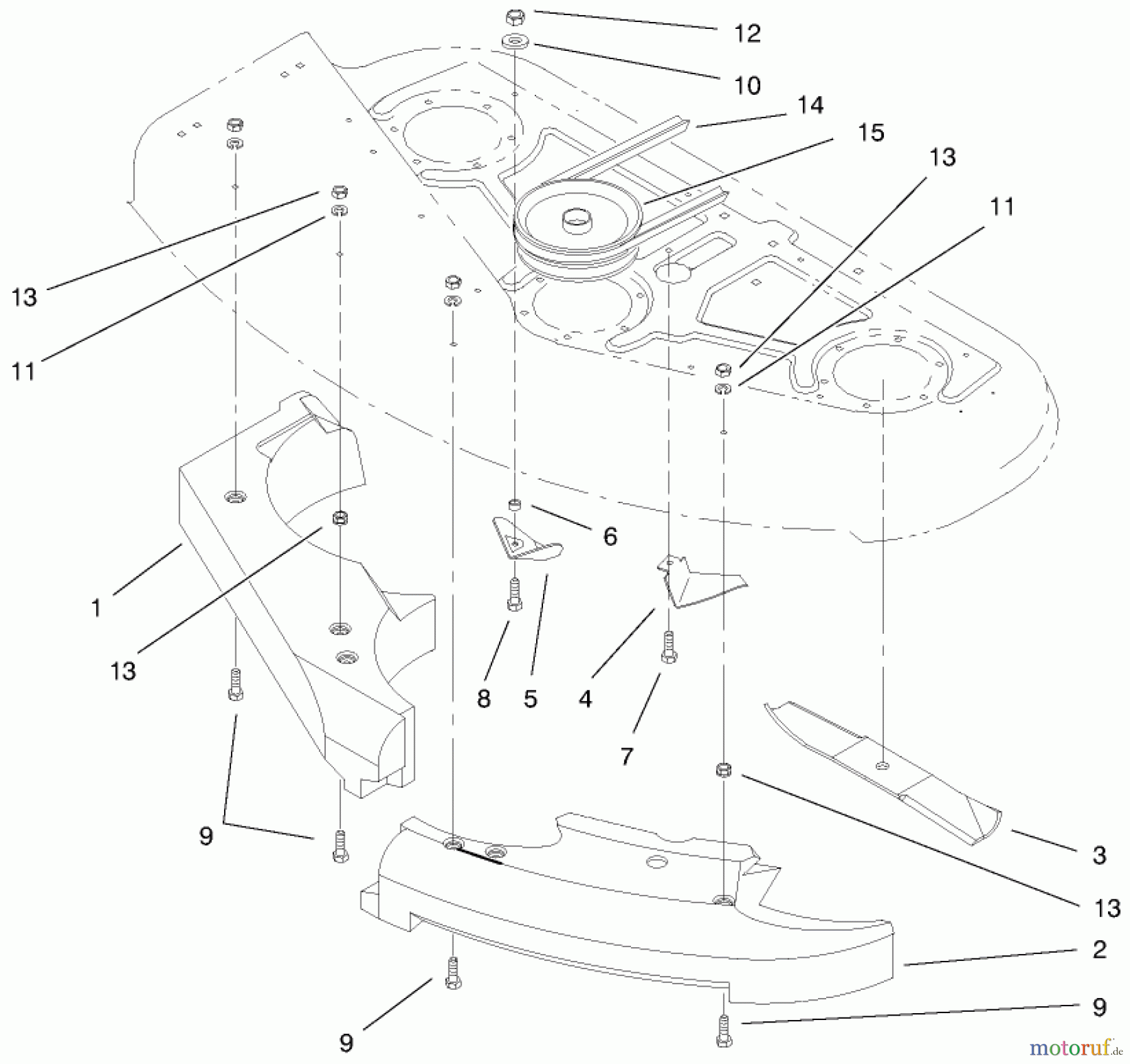 Toro Neu Accessories, Mower 59220 - Toro Recycler Kit, 44