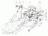 Toro 57360 (11-32) - 11-32 Lawn Tractor, 1986 (6000001-6999999) Ersatzteile SHIFT & CLUTCH ASSEMBLY
