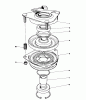 Toro 57360 (11-32) - 11-32 Lawn Tractor, 1987 (7000001-7999999) Ersatzteile CLUTCH ASSEMBLY NO. 44-0770