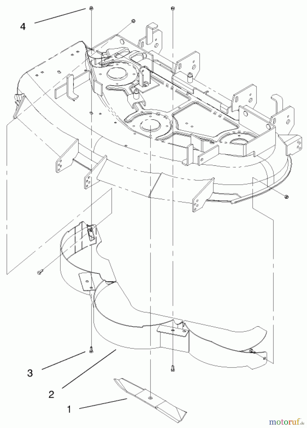 Toro Neu Accessories, Mower 59226 - Toro Recycler Kit, 44