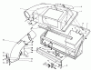 Toro 57360 (11-32) - 11-32 Lawn Tractor, 1987 (7000001-7999999) Ersatzteile TWIN BAGGER GRASS CATCHER MODEL NO. 59122 (OPTIONAL)