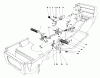 Toro 57375 - 8 hp Front Engine Rider, 1979 (9000001-9999999) Ersatzteile BRAKE & CLUTCH PEDAL ASSEMBLY