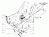 Toro 57375 - 8 hp Front Engine Rider, 1979 (9000001-9999999) Ersatzteile CLUTCH & ACTUATOR ASSEMBLY