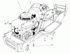 Toro 57375 - 8 hp Front Engine Rider, 1979 (9000001-9999999) Ersatzteile ENGINE ASSEMBLY