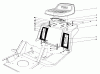 Toro 57375 - 8 hp Front Engine Rider, 1979 (9000001-9999999) Ersatzteile REAR BODY & SEAT ASSEMBLY