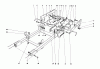 Toro 57375 - 8 hp Front Engine Rider, 1980 (0000001-0999999) Ersatzteile 36" SNOWTHROWER ATTACHMENT MODEL NO. 59136 #1