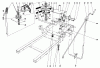 Toro 57375 - 8 hp Front Engine Rider, 1980 (0000001-0999999) Ersatzteile 36" SNOWTHROWER ATTACHMENT MODEL NO. 59136 #2