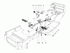 Toro 57375 - 8 hp Front Engine Rider, 1980 (0000001-0999999) Ersatzteile BRAKE & CLUTCH PEDAL ASSEMBLY