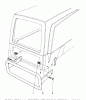 Toro 57375 - 8 hp Front Engine Rider, 1980 (0000001-0999999) Ersatzteile EASY-EMPTY GRASS CATCHER MODEL 59111 #2