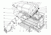 Toro 57375 - 8 hp Front Engine Rider, 1980 (0000001-0999999) Ersatzteile EASY FILL GRASS CATCHER MODEL 59120 #1