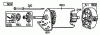 Toro 57385 - 11 hp Front Engine Rider, 1980 (0000001-0999999) Ersatzteile BRIGGS & STRATTON MODEL 252707-0177-01 (MODEL 57385)