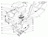 Toro 57385 - 11 hp Front Engine Rider, 1980 (0000001-0999999) Ersatzteile CLUTCH & ACTUATOR ASSEMBLY