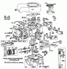 Toro 57385 - 11 hp Front Engine Rider, 1980 (0000001-0999999) Ersatzteile ENGINE BRIGGS & STRATTON MODEL 252707-0177-01 (MODEL 57385) #2