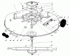 Toro 57385 - 11 hp Front Engine Rider, 1980 (0000001-0999999) Ersatzteile MULCHER DECK