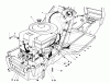 Toro 57385 - 11 hp Front Engine Rider, 1981 (1000001-1999999) Ersatzteile ENGINE ASSEMBLY
