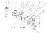 Toro 57410 - 12 hp Electric Start Lawn Tractor, 1988 (8000001-8999999) Ersatzteile FRONT AXLE ASSEMBLY