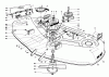 Toro 57430 (12-44) - 12-44 Pro Lawn Tractor, 1988 (8000001-8999999) Ersatzteile 44" CUTTING DECK MODEL NO. 57358 #1