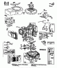Toro 57430 (12-44) - 12-44 Pro Lawn Tractor, 1988 (8000001-8999999) Ersatzteile ENGINE BRIGGS & STRATTON MODEL 281707-0165-01 #2