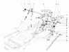Toro 57430 (12-44) - 12-44 Pro Lawn Tractor, 1988 (8000001-8999999) Ersatzteile SHIFT & CLUTCH ASSEMBLY