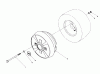 Toro 57450 (12-32) - 12-32 Lawn Tractor, 1991 (1000001-1999999) Ersatzteile WHEEL WEIGHT KIT MODEL NO. 59159 (OPTIONAL)
