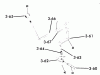 Toro 61-07K802 (B-60) - B-60 8-Speed Tractor, 1976 Ersatzteile 3.060 HIGH-LOW LINKAGE (FIG. 3B)