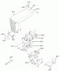 Toro 61-07K802 (B-60) - B-60 8-Speed Tractor, 1976 Ersatzteile 8.000 SHEET METAL AND COVERS (FIG. 8) #1