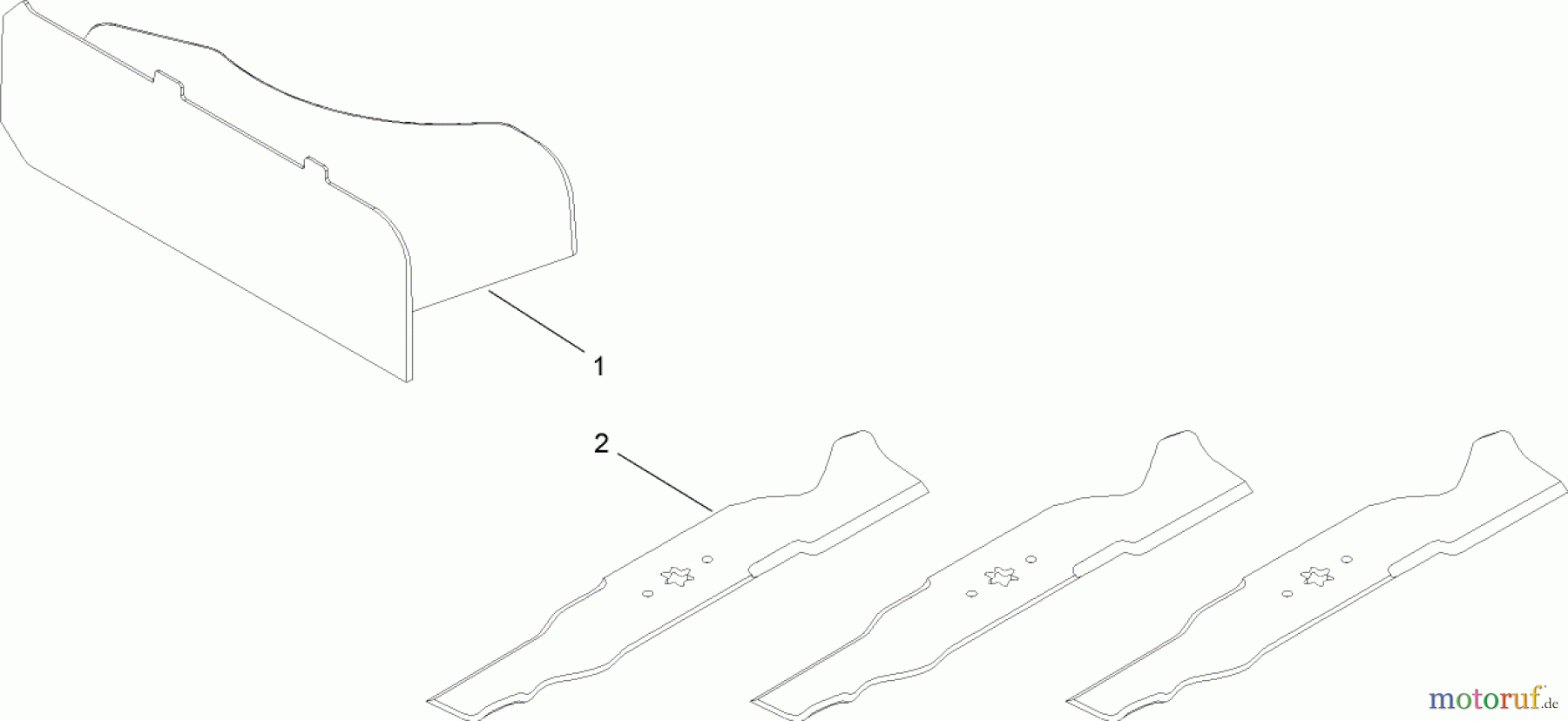 Toro Neu Accessories, Mower 77225 - Toro 54