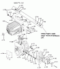 Toro 61-12KS01 (C-120) - C-120 Automatic Tractor, 1976 Ersatzteile 4.050 HYDROSTATIC TRANSMISSION, PISTON-PISTON TYPE