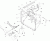 Toro 78200 - Quiet Collector, Wheel Horse 260-Series Lawn and Garden Tractors, 2003 (230000001-230999999) Ersatzteile FRONT HOPPER ASSEMBLY