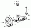 Toro 61-20RG01 (D-250) - D-250 10-Speed Tractor, 1976 Ersatzteile CRANKSHAFT AND CONNECTION ROD
