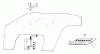 Toro 61-20RG01 (D-250) - D-250 10-Speed Tractor, 1976 Ersatzteile FENDER AND SEAT ASSEMBLIES AND TOOL KIT #1