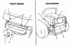 Toro 79085 - 32" Twin Bagger, RER/XL, 1995 (59000001-59999999) Ersatzteile MOUNTING HARDWARE
