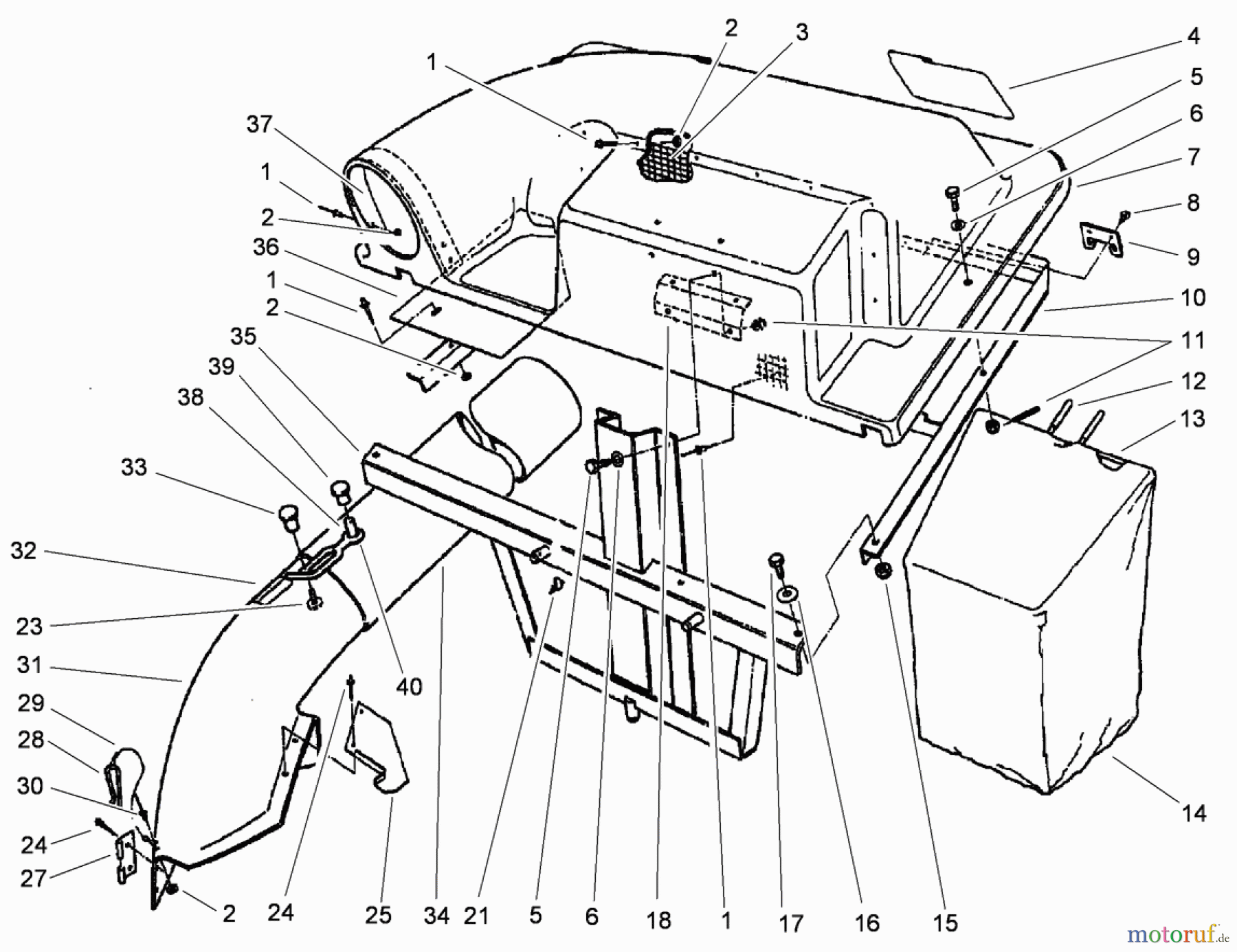 Toro Neu Accessories, Mower 79086 - Toro 32