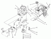 Toro 71200 (12-32XL) - 12-32XL Lawn Tractor, 1993 (3900001-3999999) Ersatzteile ENGINE ASSEMBLY
