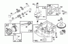 Toro 71200 (12-32XL) - 12-32XL Lawn Tractor, 1993 (3900001-3999999) Ersatzteile ENGINE BRIGGS & STRATTON MODEL 283707-0156-01 #2