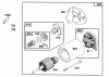 Toro 71200 (12-32XL) - 12-32XL Lawn Tractor, 1993 (3900001-3999999) Ersatzteile ENGINE BRIGGS & STRATTON MODEL 283707-0156-01 #7