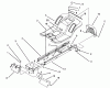 Toro 71200 (12-32XL) - 12-32XL Lawn Tractor, 1993 (3900001-3999999) Ersatzteile FRAME ASSEMBLY